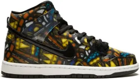 Nike x Concepts Dunk Hi Pro SB Stained Glass Special Box sneakers Black