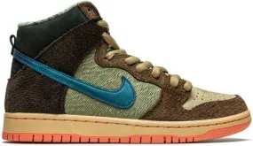 Nike x Concepts SB Dunk High Turdunken sneakers Brown