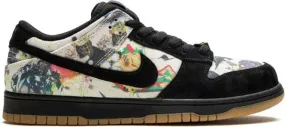 Nike x Supreme SB Dunk Low Rammellzee sneakers Black