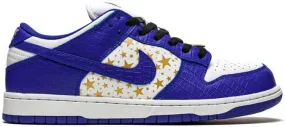 Nike x Supreme SB Dunk Low Stars Hyper Blue sneakers