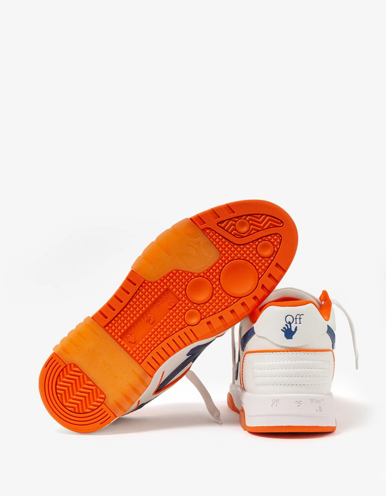 Off-White Out Of Office Orange & Blue Trainers