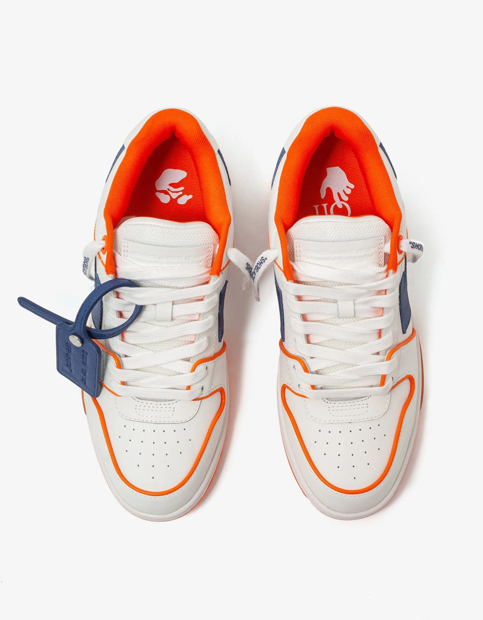 Off-White Out Of Office Orange & Blue Trainers