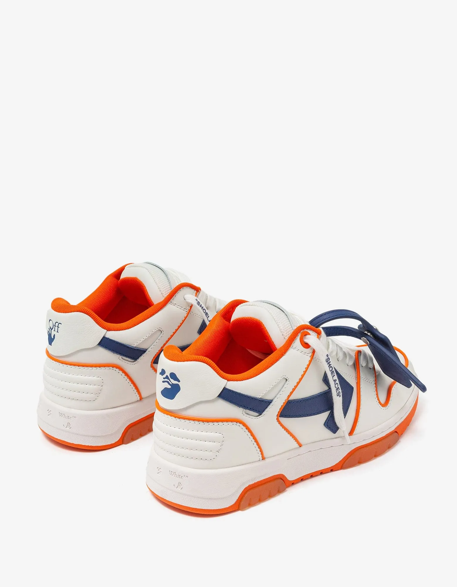 Off-White Out Of Office Orange & Blue Trainers