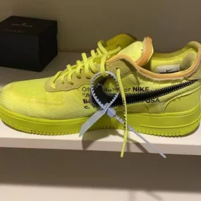 Off-white x nike air force 1 low volt