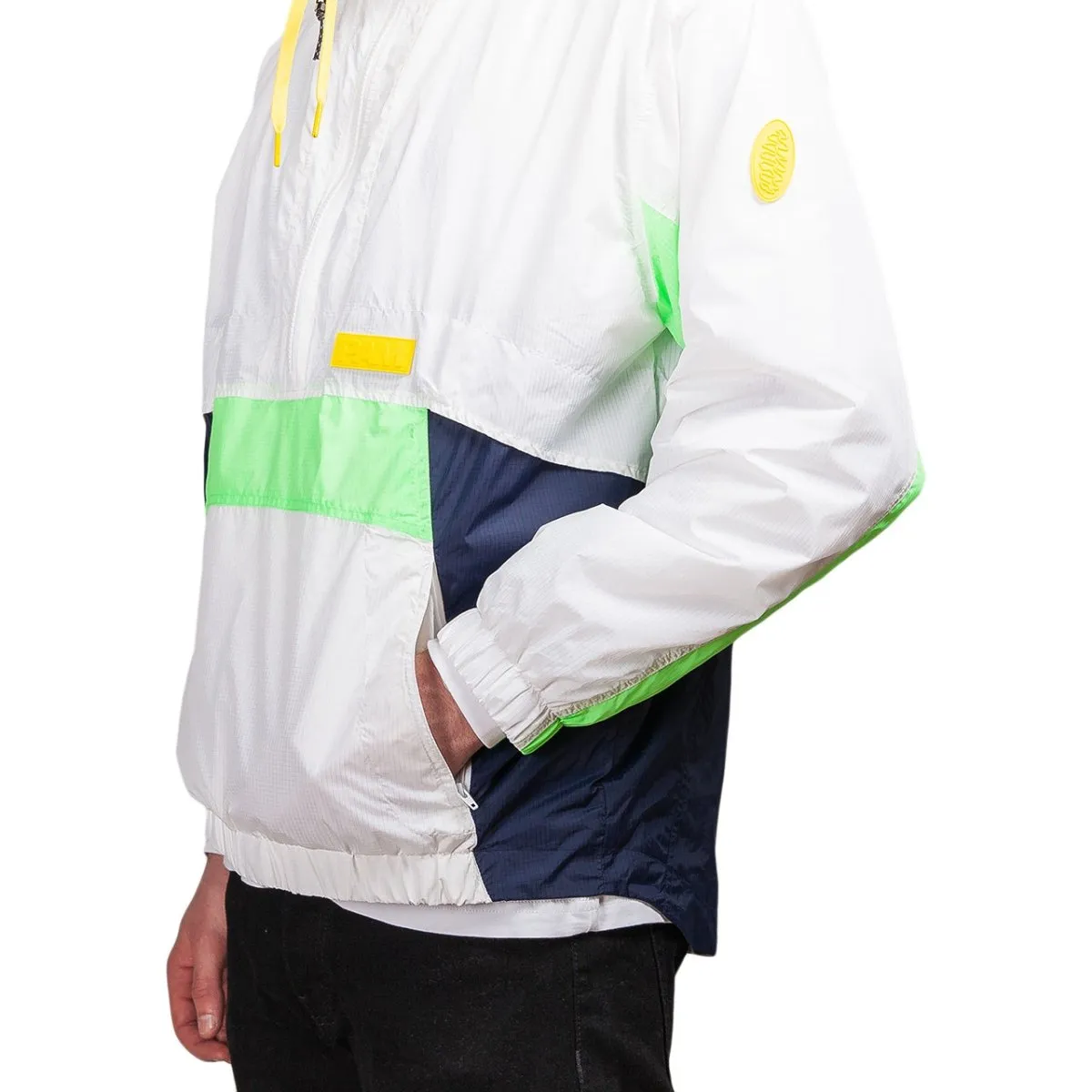 P.A.M. Time Folds Track Pullover (White)