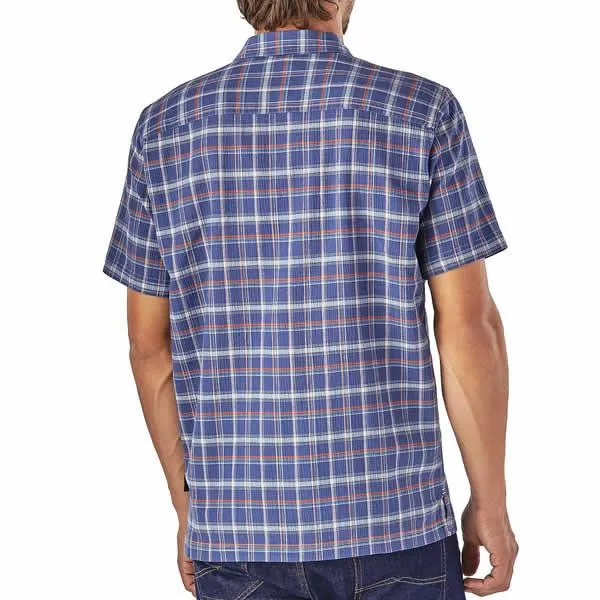 Patagonia Men's Short Sleeve A/C Summer Shirt, finely woven organic co