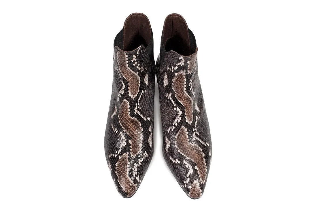 Pedro Garcia Agora Chelsea Boot- pietra python