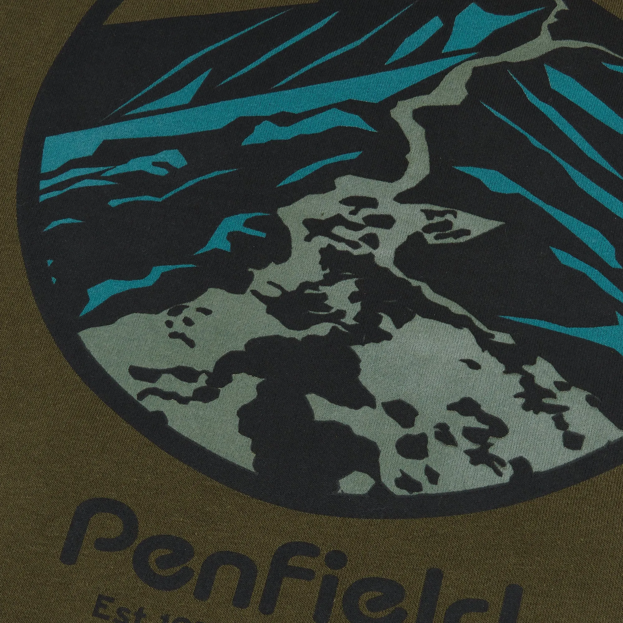 Penfield Ridge Trail Back Graphic Hoodie - Forest Night exclusive at