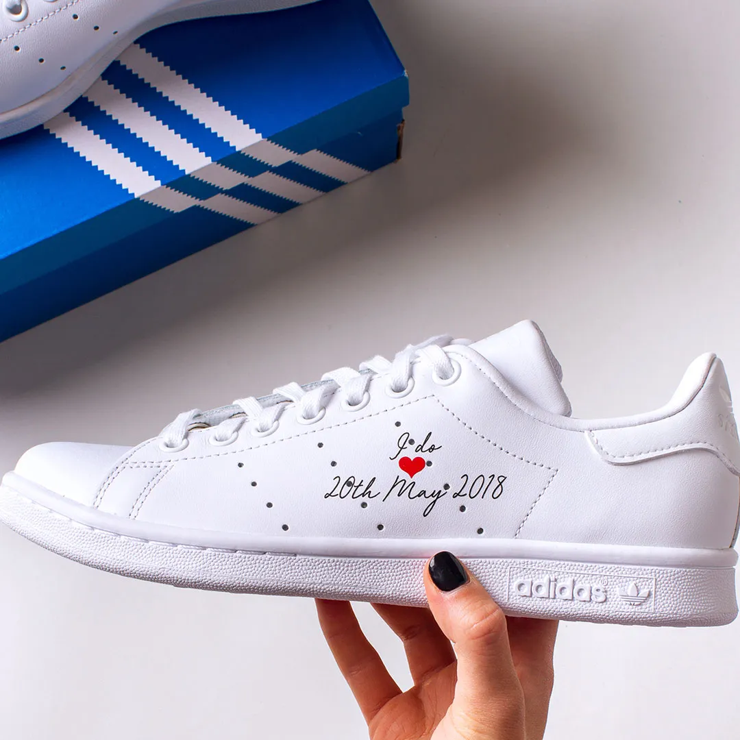 Personalised Adidas Wedding Trainers (Stan Smith)