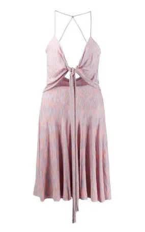 Pink Monaco Wrap Dress