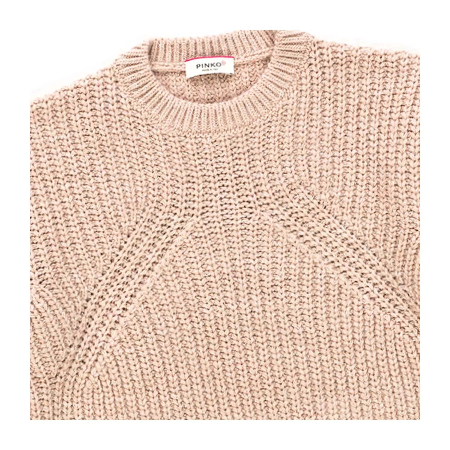 Pinko Girl Pink Wool Blend Pullover