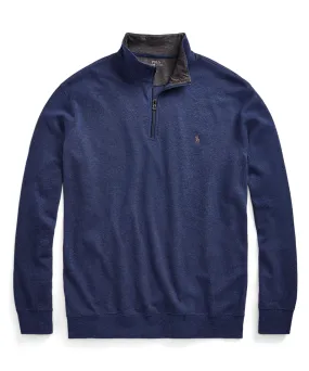 Polo Ralph Lauren Lux Jersey Half-Zip Pullover