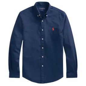 POLO RALPH LAUREN Polo Ralph Lauren Slim Fit Oxford Shirt - Navy