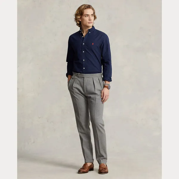 POLO RALPH LAUREN Polo Ralph Lauren Slim Fit Oxford Shirt - Navy