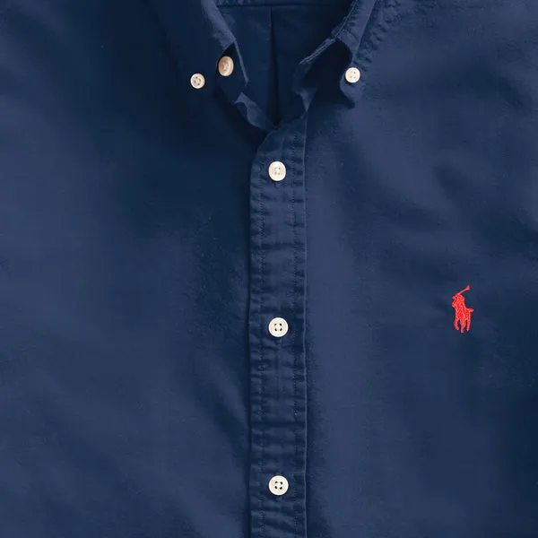 POLO RALPH LAUREN Polo Ralph Lauren Slim Fit Oxford Shirt - Navy