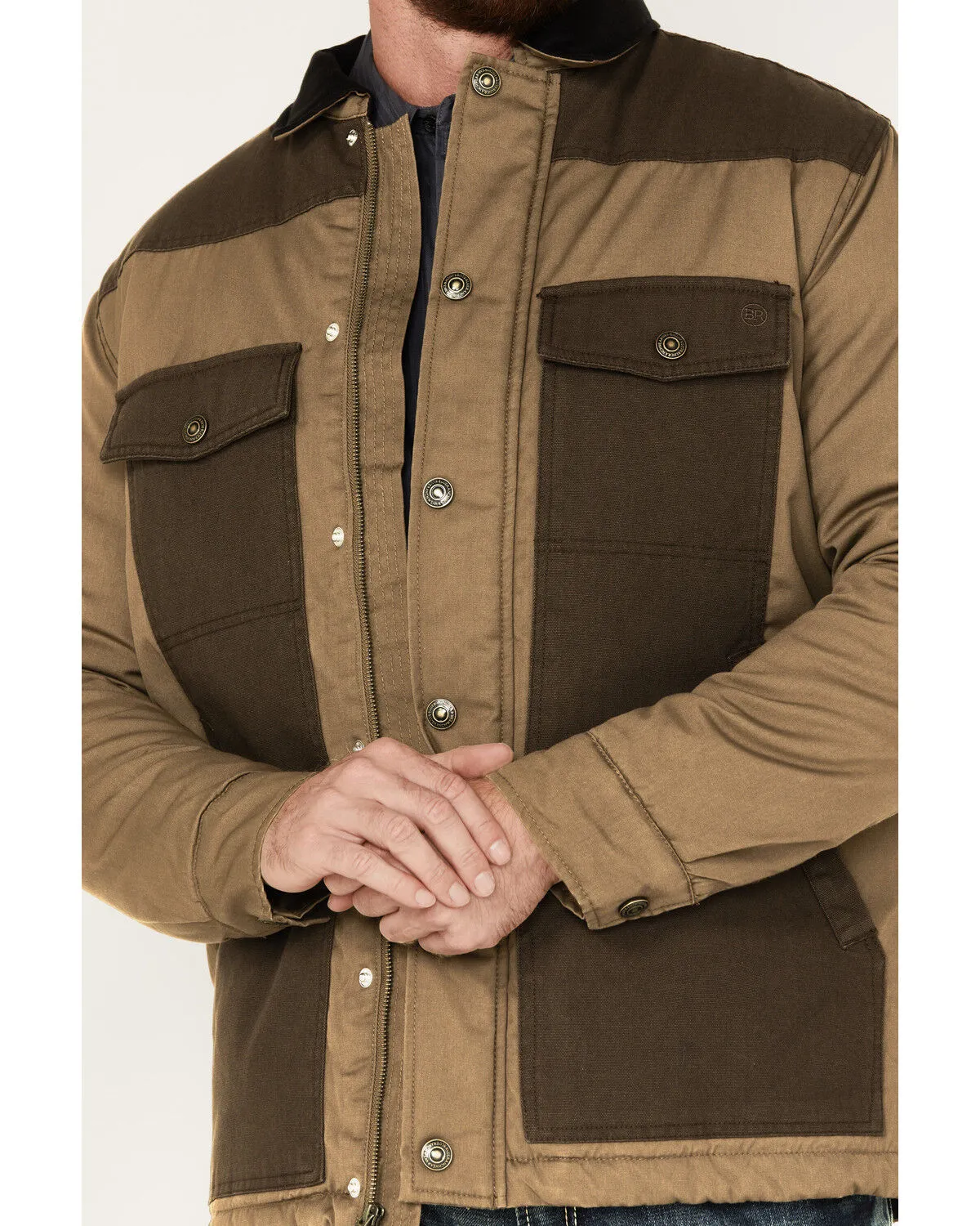 Product Name:  Blue Ranchwear Men's Waxed Canvas Jacket