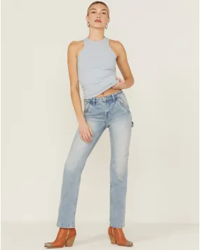 Product Name:  Cleo + Wolf Women's Carpenter Straight Denim Jeans