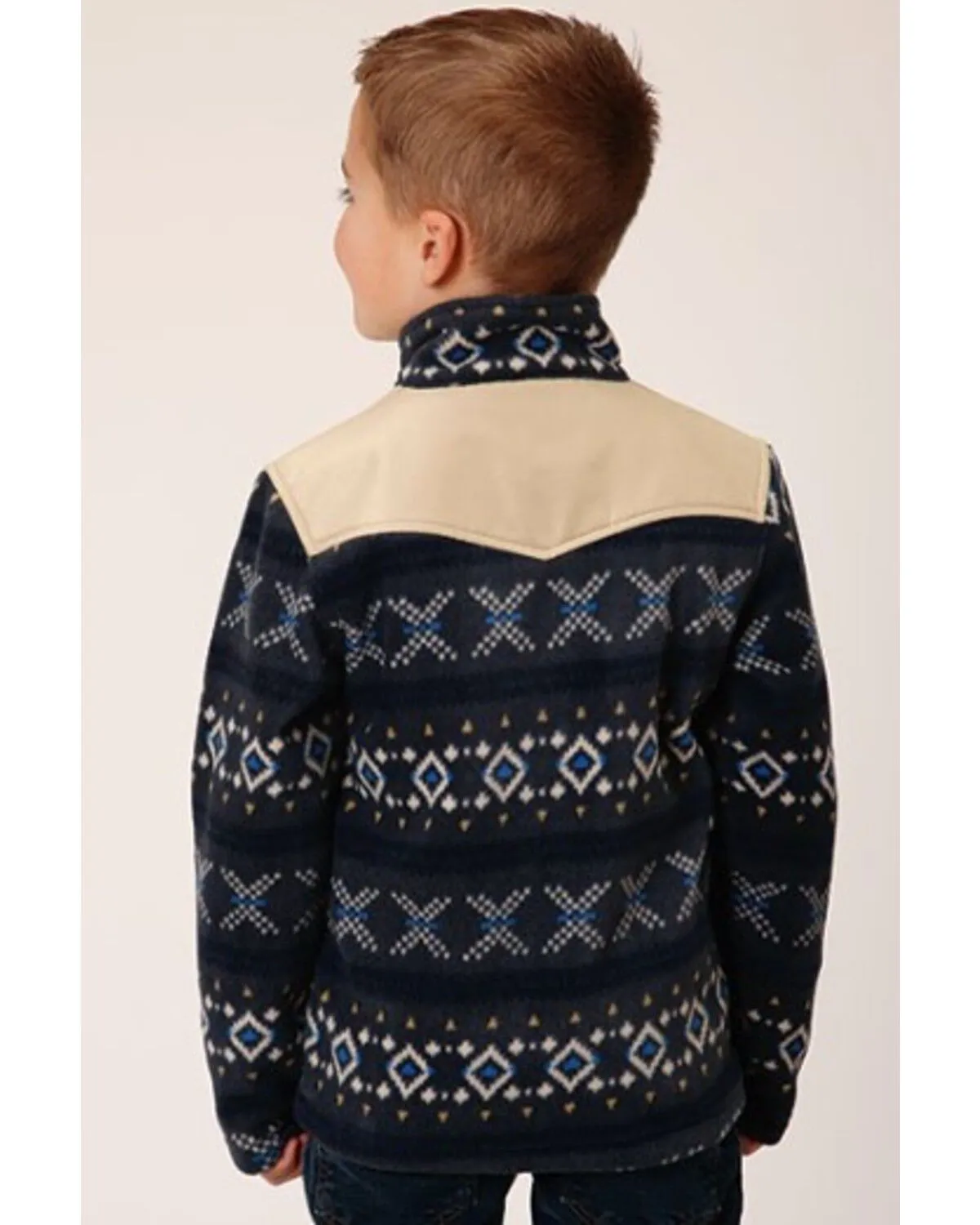 Product Name:  Roper Boys' Poly Micro Fleece Pullover