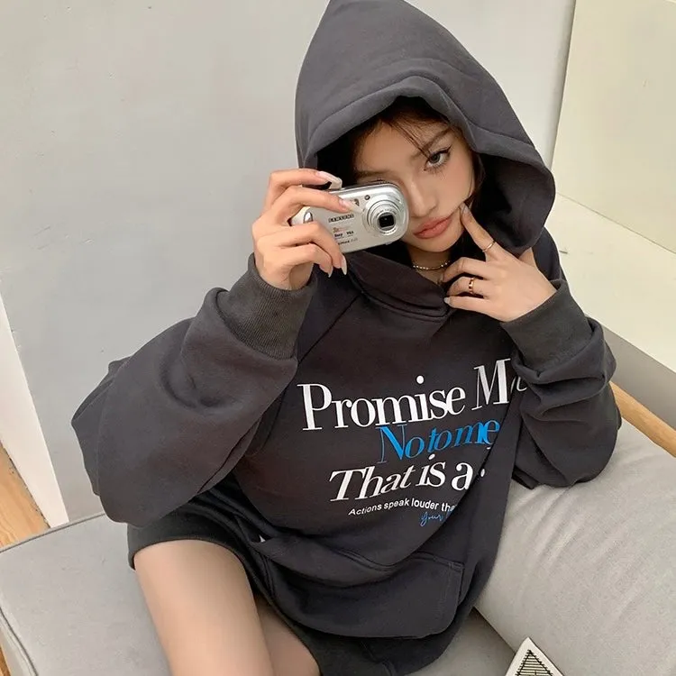 Promise Grey Hoodie