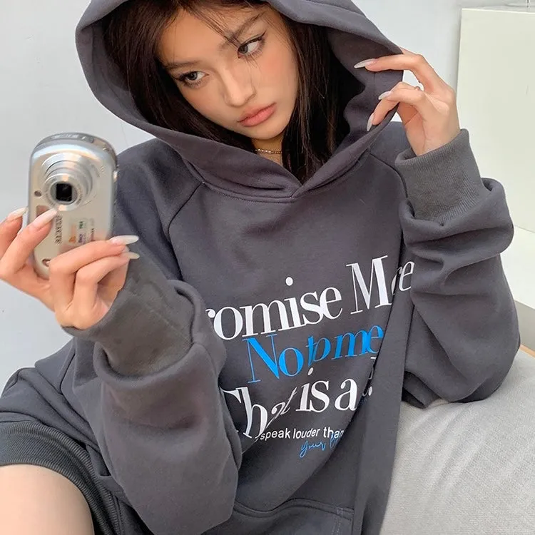 Promise Grey Hoodie