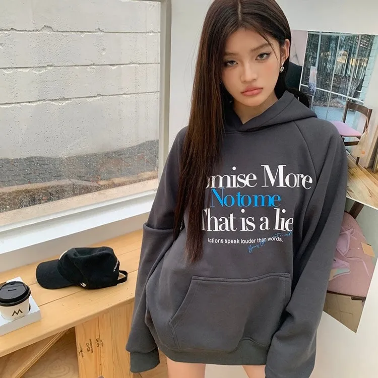 Promise Grey Hoodie