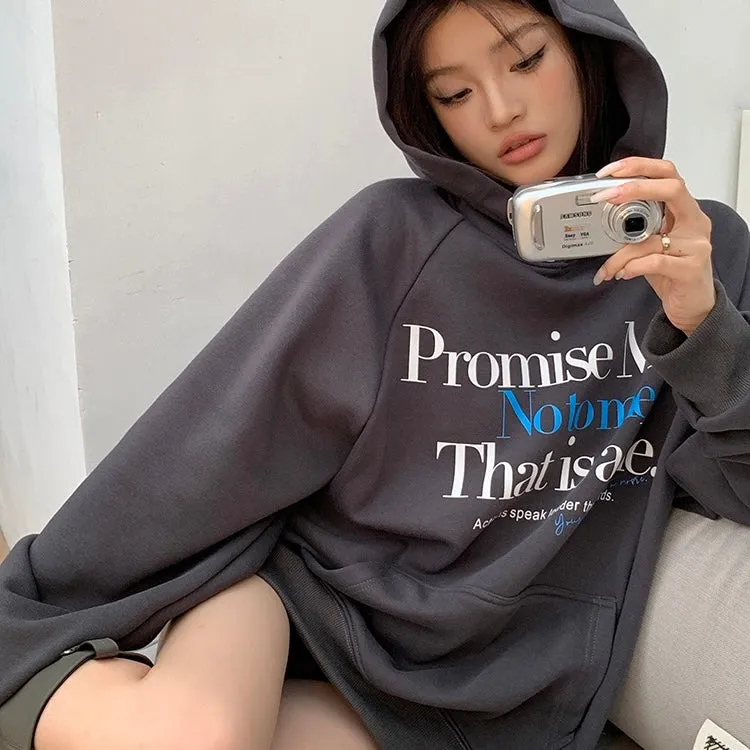 Promise Grey Hoodie