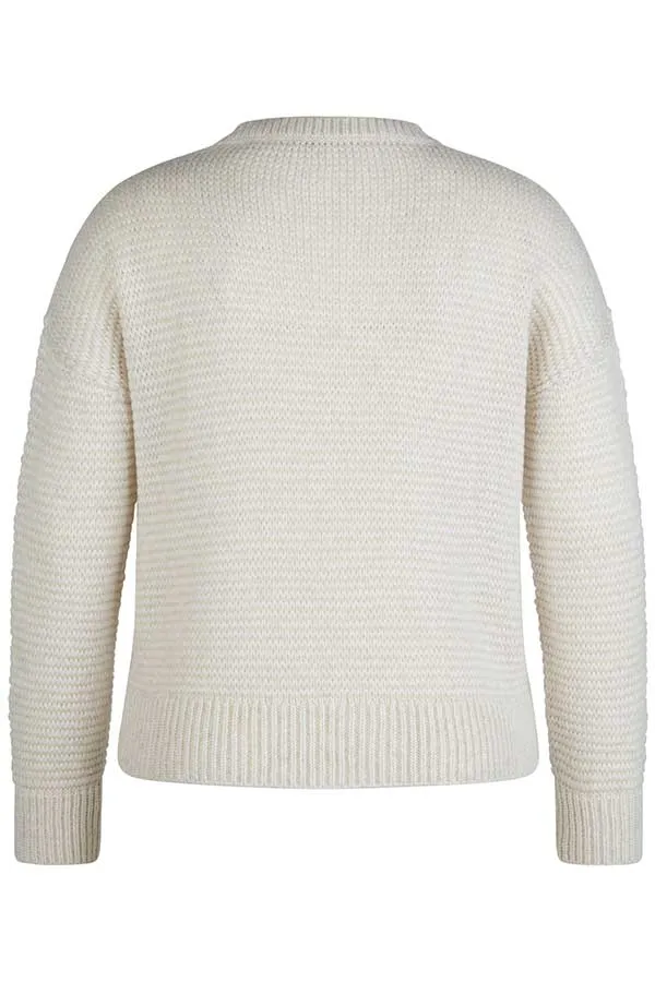 Rabe & LecomteIVORY CREWNECK PULLOVER