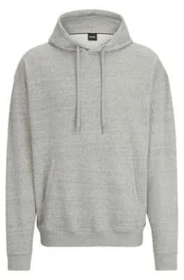 Regular-fit hoodie with embroidered logo