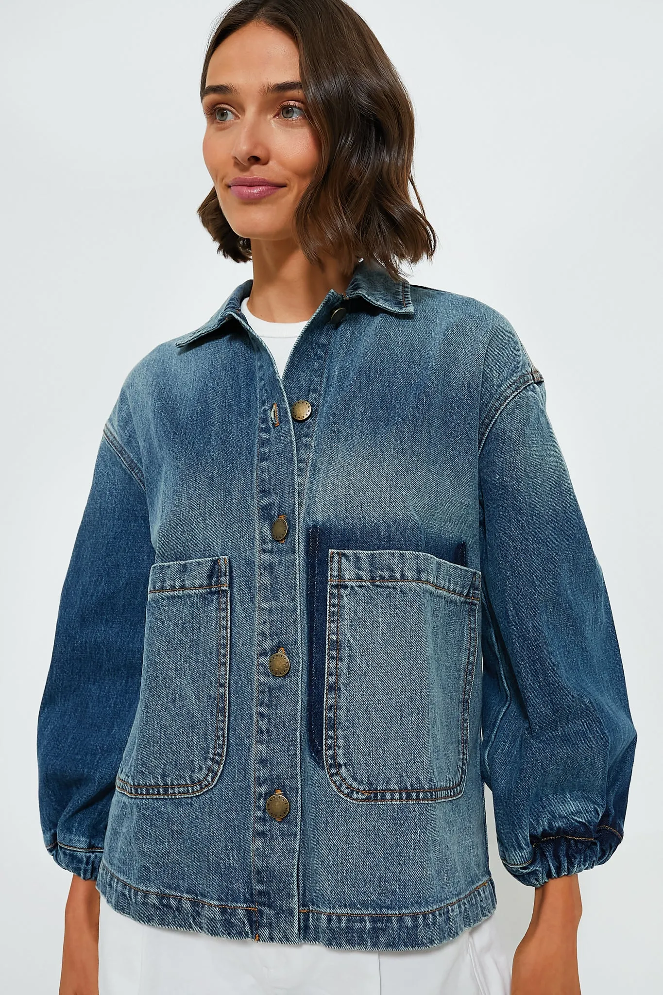 Road House Wash The Blouson Sleeve Chore Jacket