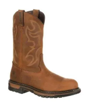 Rocky Men's Original Ride Branson Steel Toe Waterproof Boot