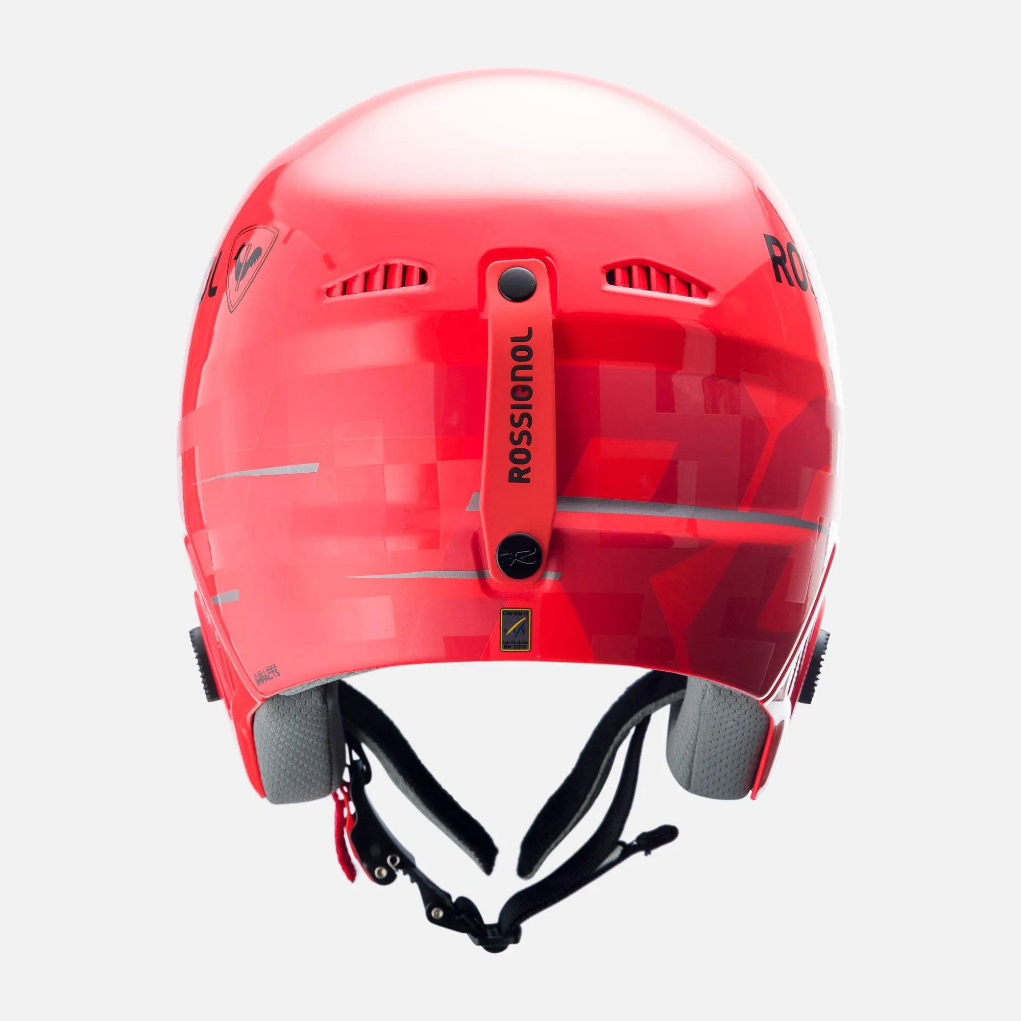 Rossignol Hero Giant Impacts FIS Helmet - Red | Ski Race Equipment UK