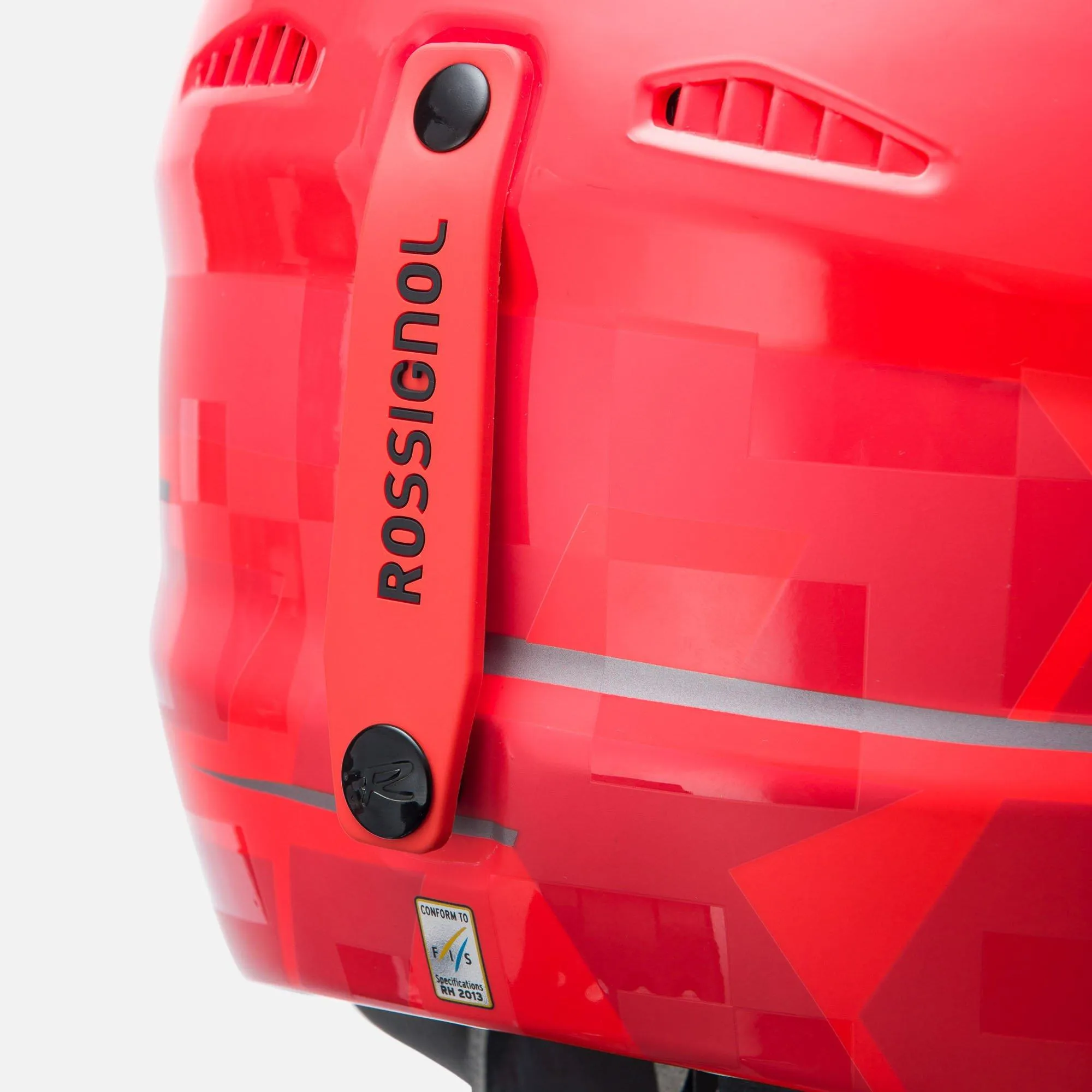 Rossignol Hero Giant Impacts FIS Helmet - Red | Ski Race Equipment UK