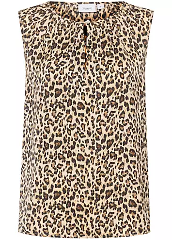 Saint Tropez Vanea Sleeveless Round Neck Top | Grattan