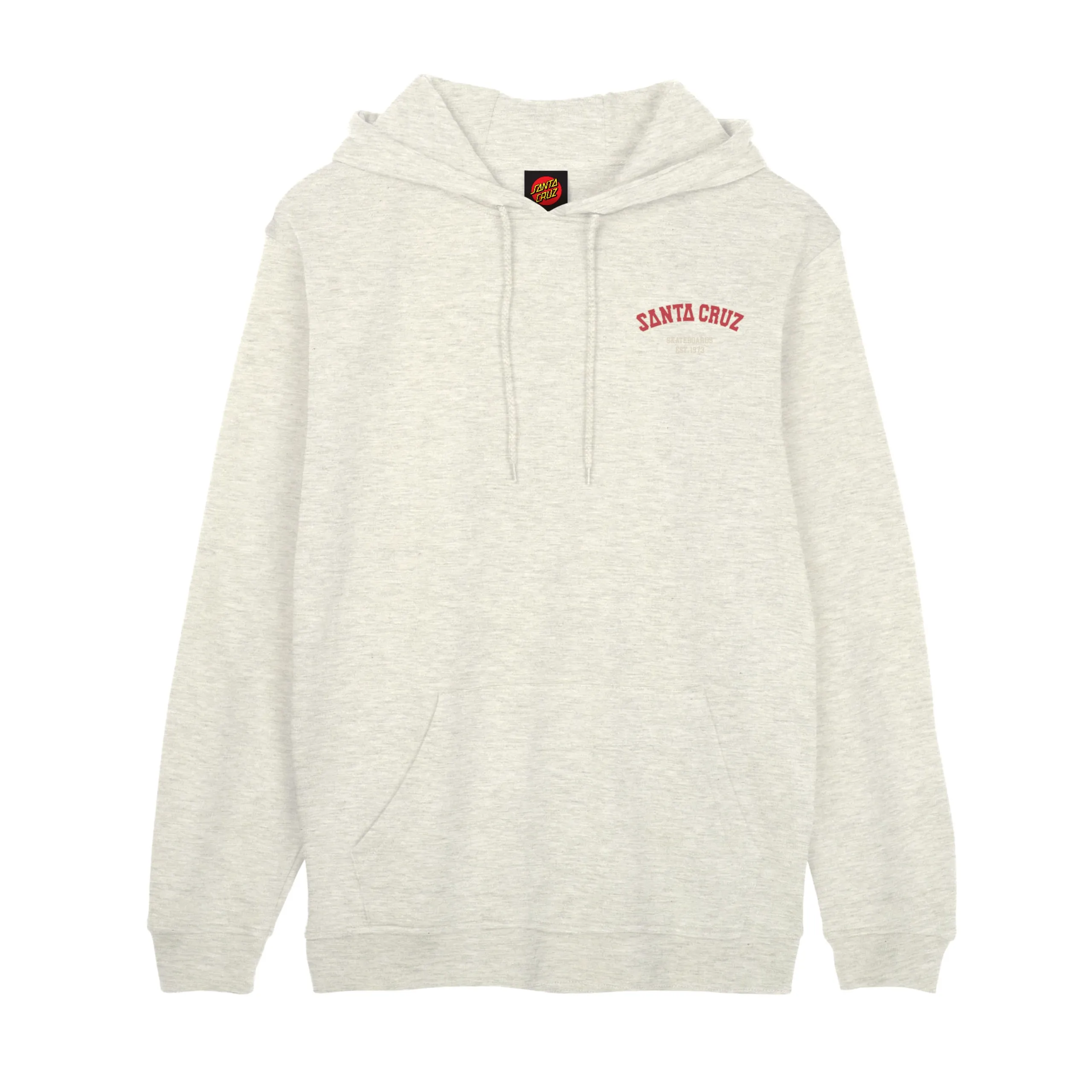 Santa Cruz Screaming Foam Hand Hoodie - Athletic Heather exclusive at