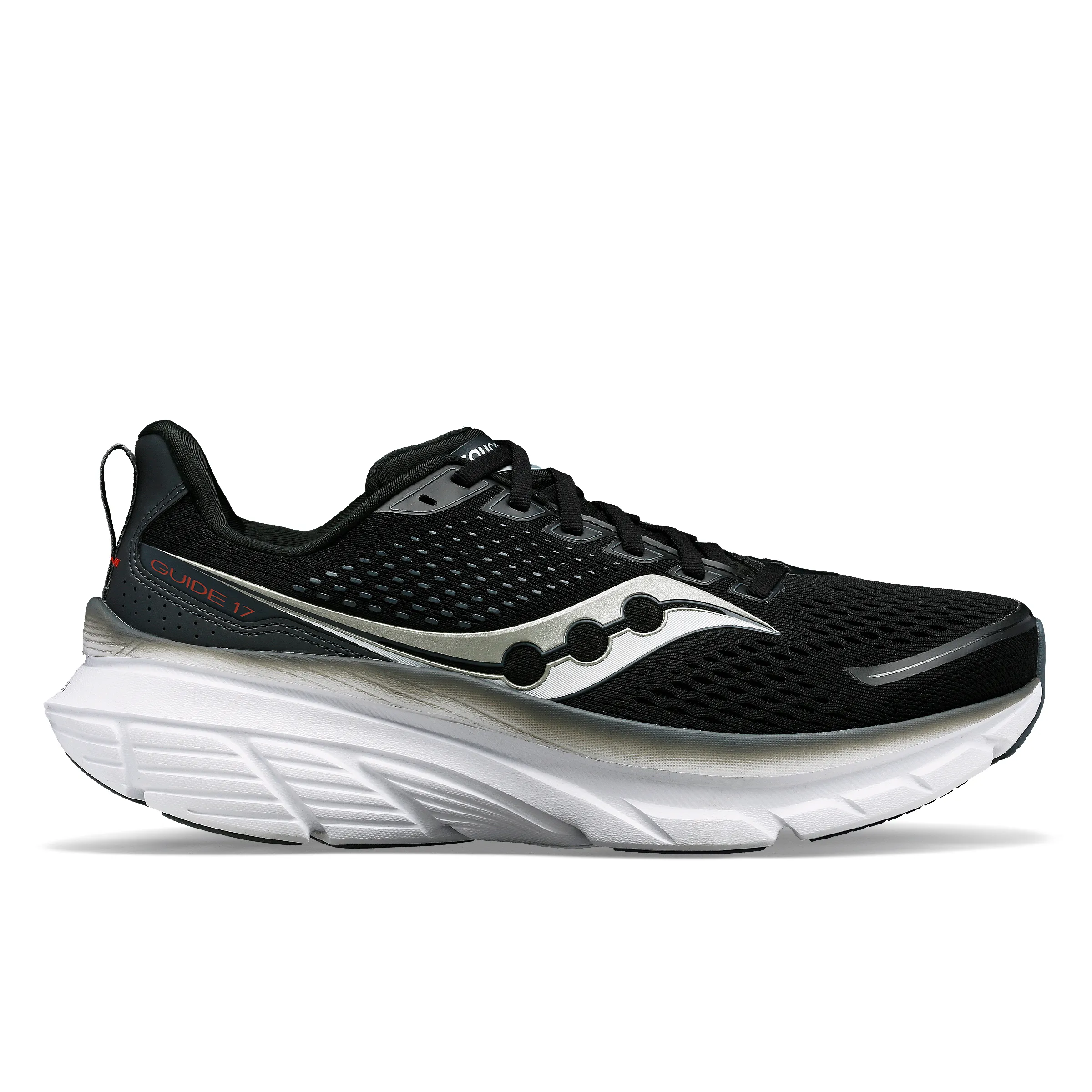 Saucony Men's Guide 17 Wide Black/Shadow | Buy Saucony Men's Guide 17 Wide Black/Shadow here | Outnorth