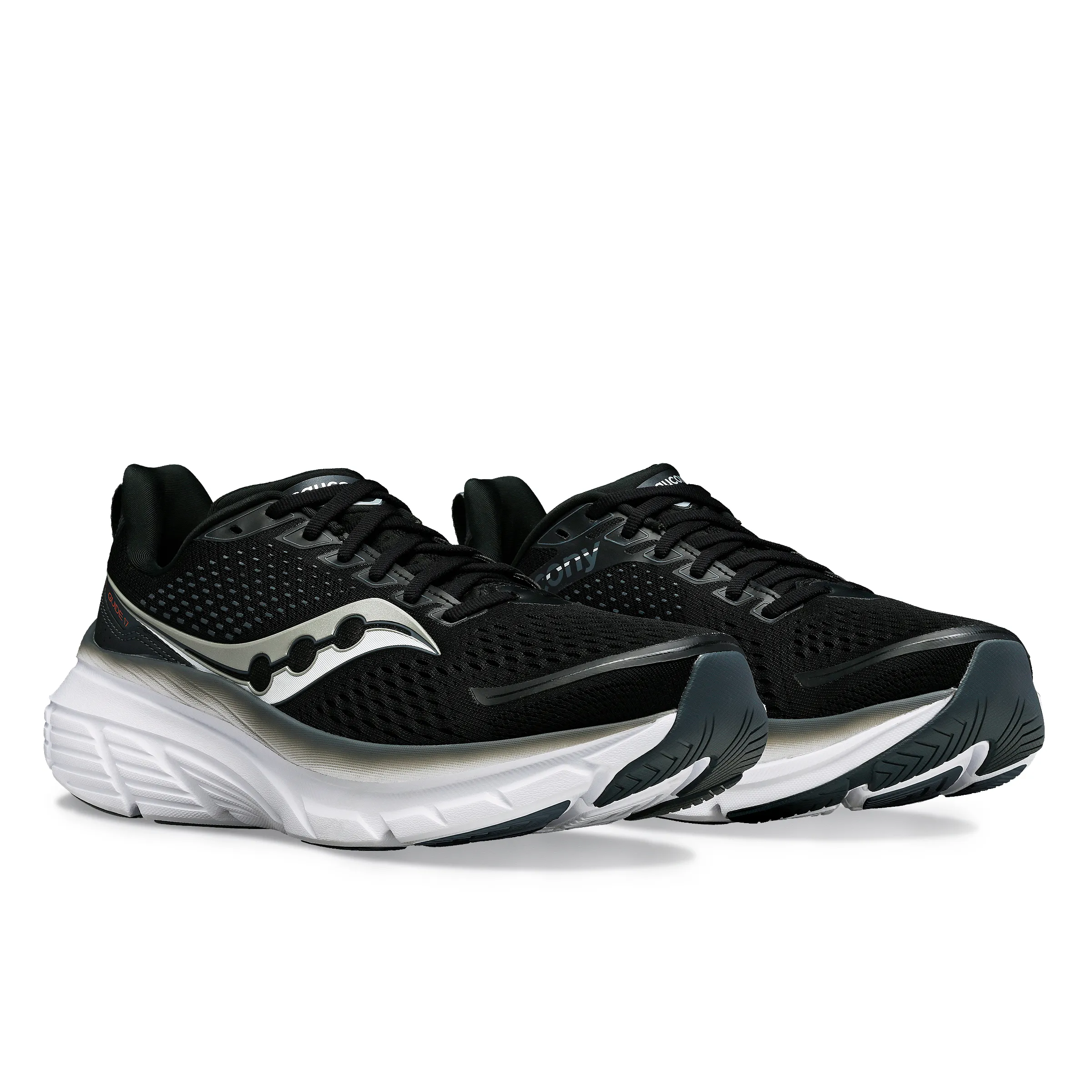 Saucony Men's Guide 17 Wide Black/Shadow | Buy Saucony Men's Guide 17 Wide Black/Shadow here | Outnorth