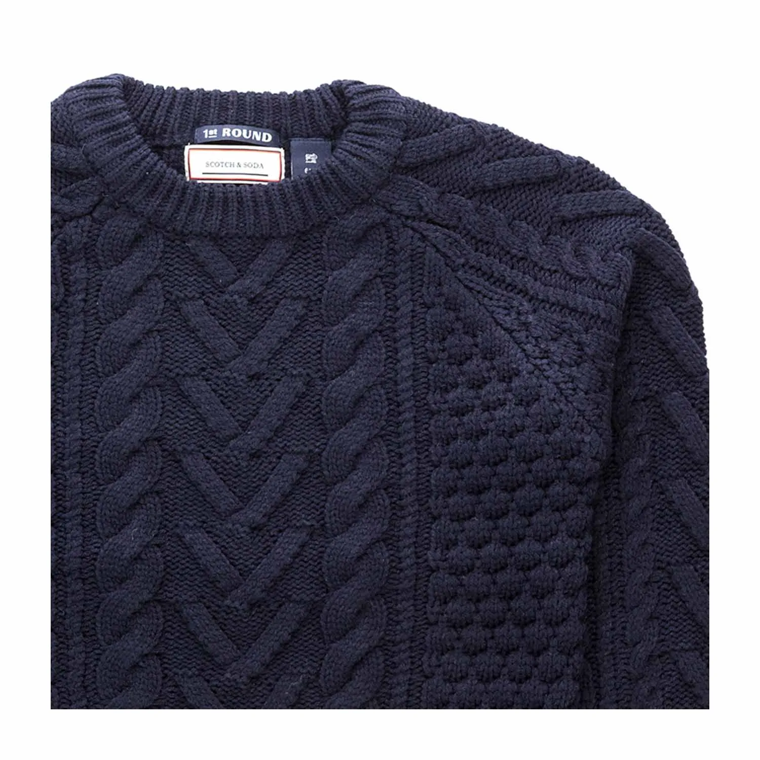 Scotch & Soda Blue Pullover For Boy Teen