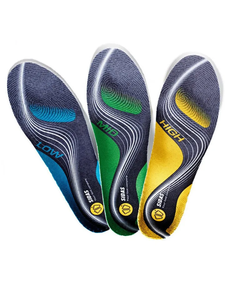 Sidas Winter 3Feet High Arch Ski & Snowboard Boot Insoles