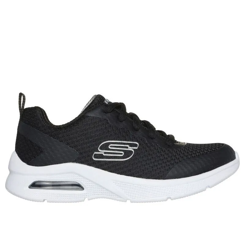 Skechers Kids' Microspec Max Kaptix Youth Trainers Black - SS24