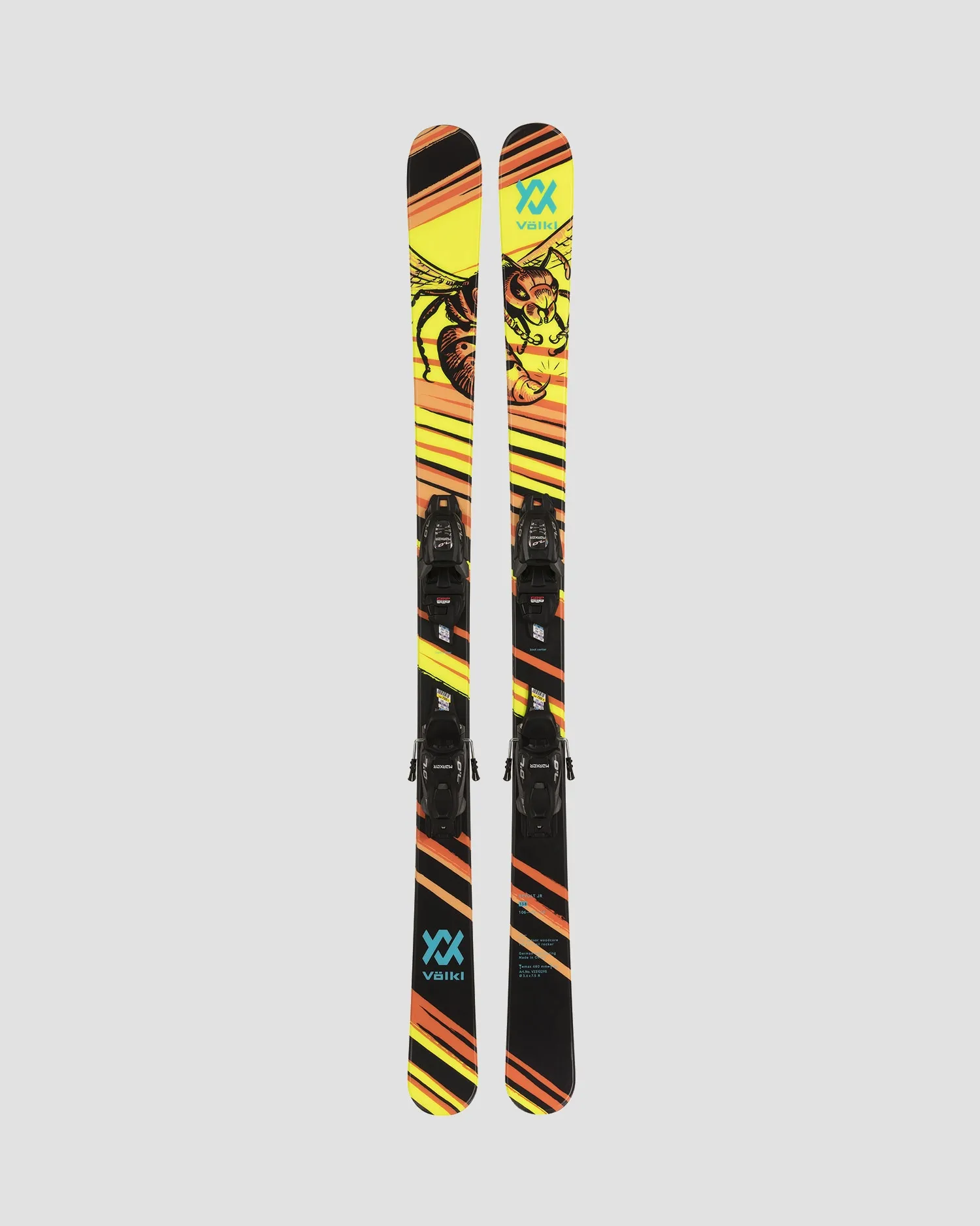 Skis Volkl Revolt Junior Wasp with vMotion bindings v2310295.7-nd