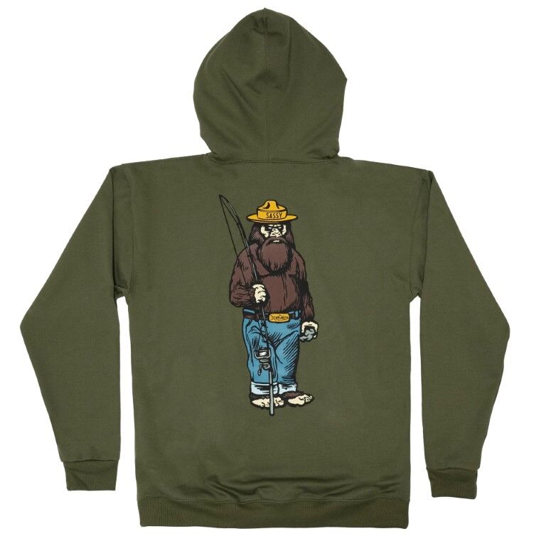 STLHD Men's Danger Ranger Premium hoodie in Green