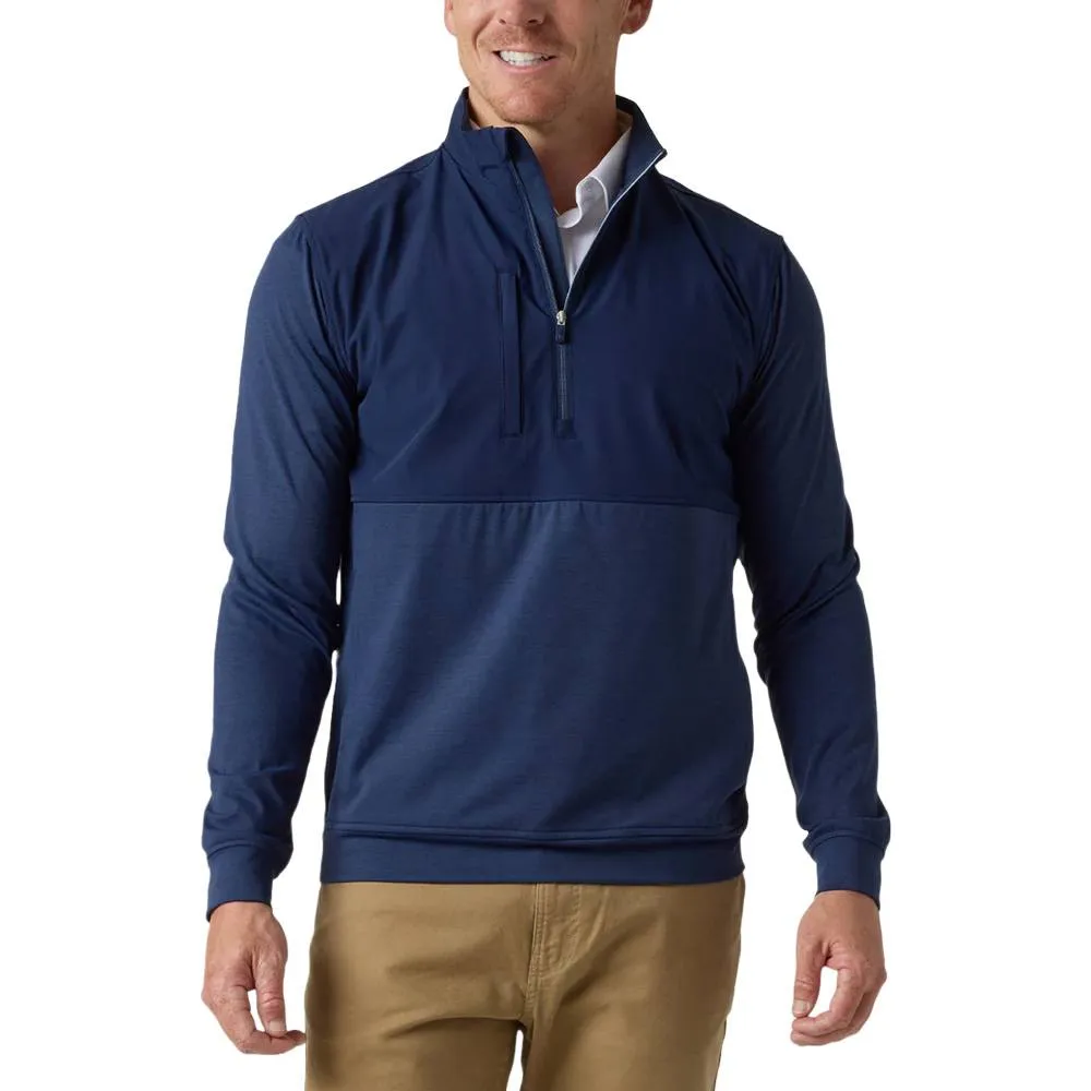 Straight Down Harding Hybrid Quarter Zip Golf Pullover 2024