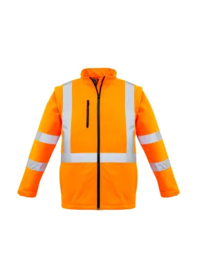 Syzmik Unisex Hi Vis 2 in 1 X Back Soft Shell Jacket