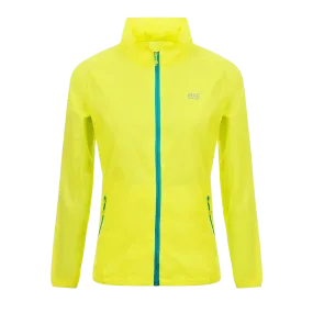 Target Dry Mac in a Sac Origin Unisex Waterproof Packaway Jacket in Neon Yellow