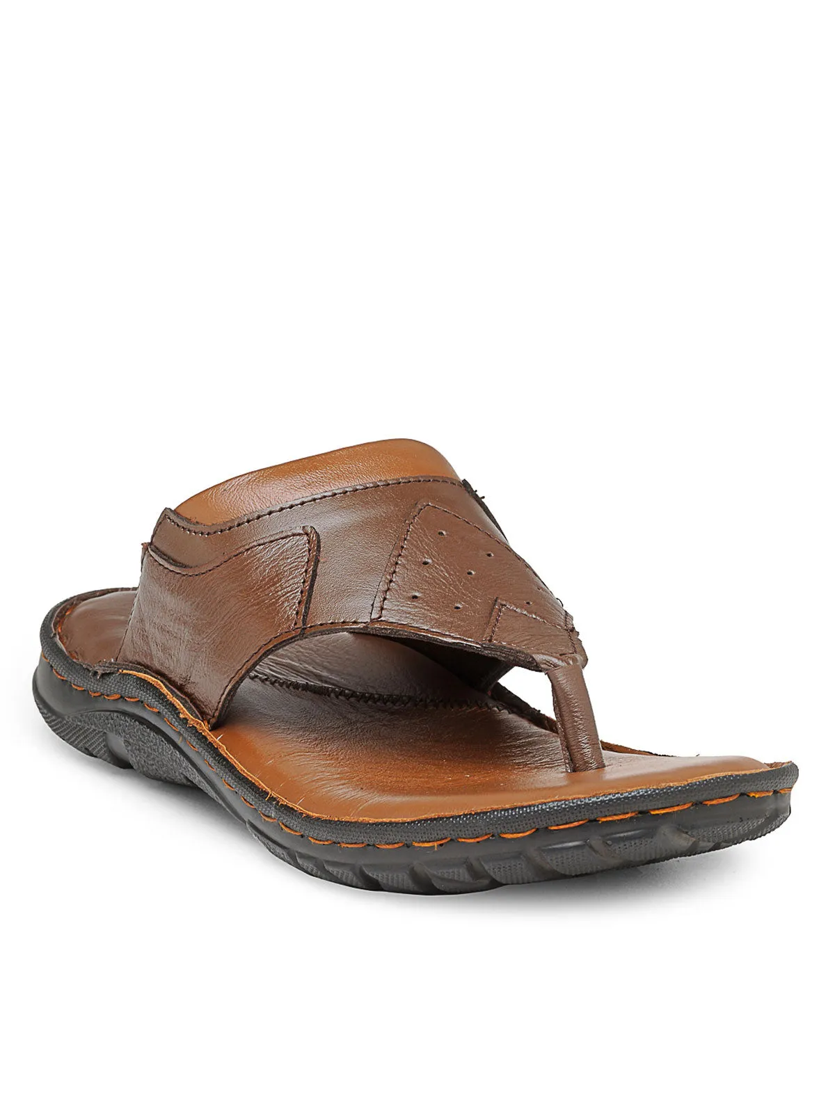 Teakwood Men's Real Leather Sandals