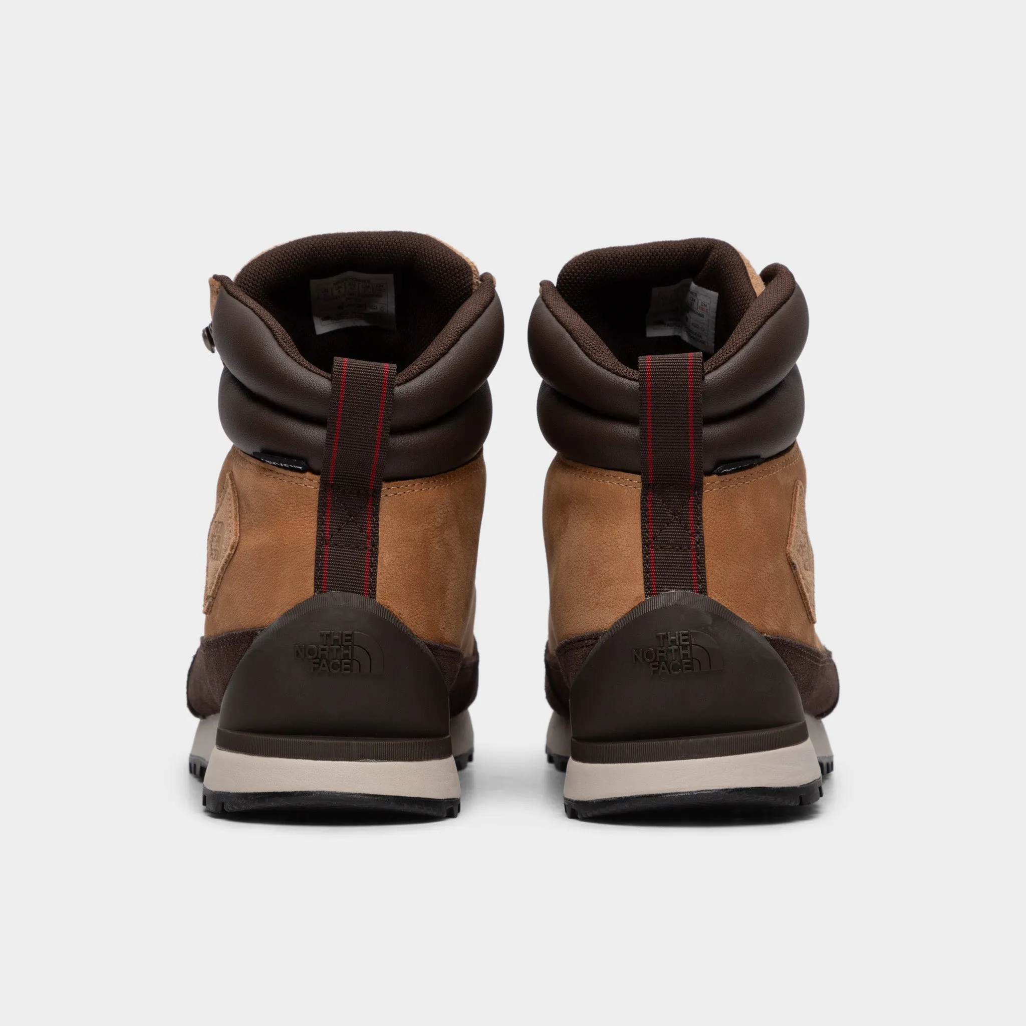 The North Face Back-To-Berkeley IV Leather Waterproof Boot Almond Butter / Demitasse Brown