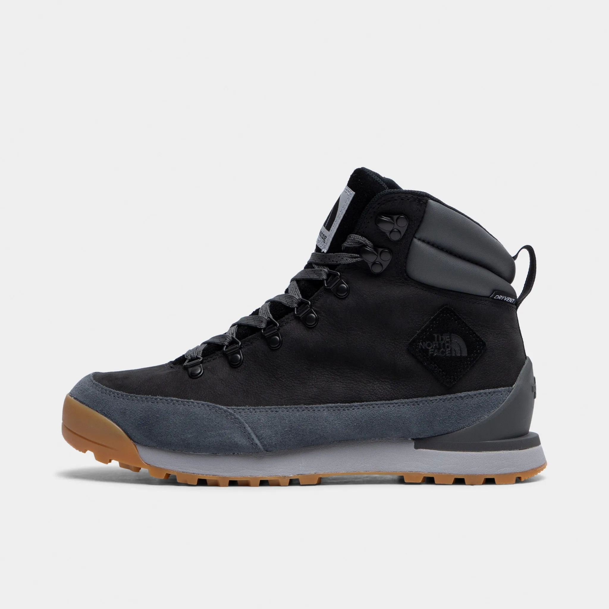 The North Face Back-To-Berkeley IV Leather Waterproof Boot TNF Black / Asphalt Grey