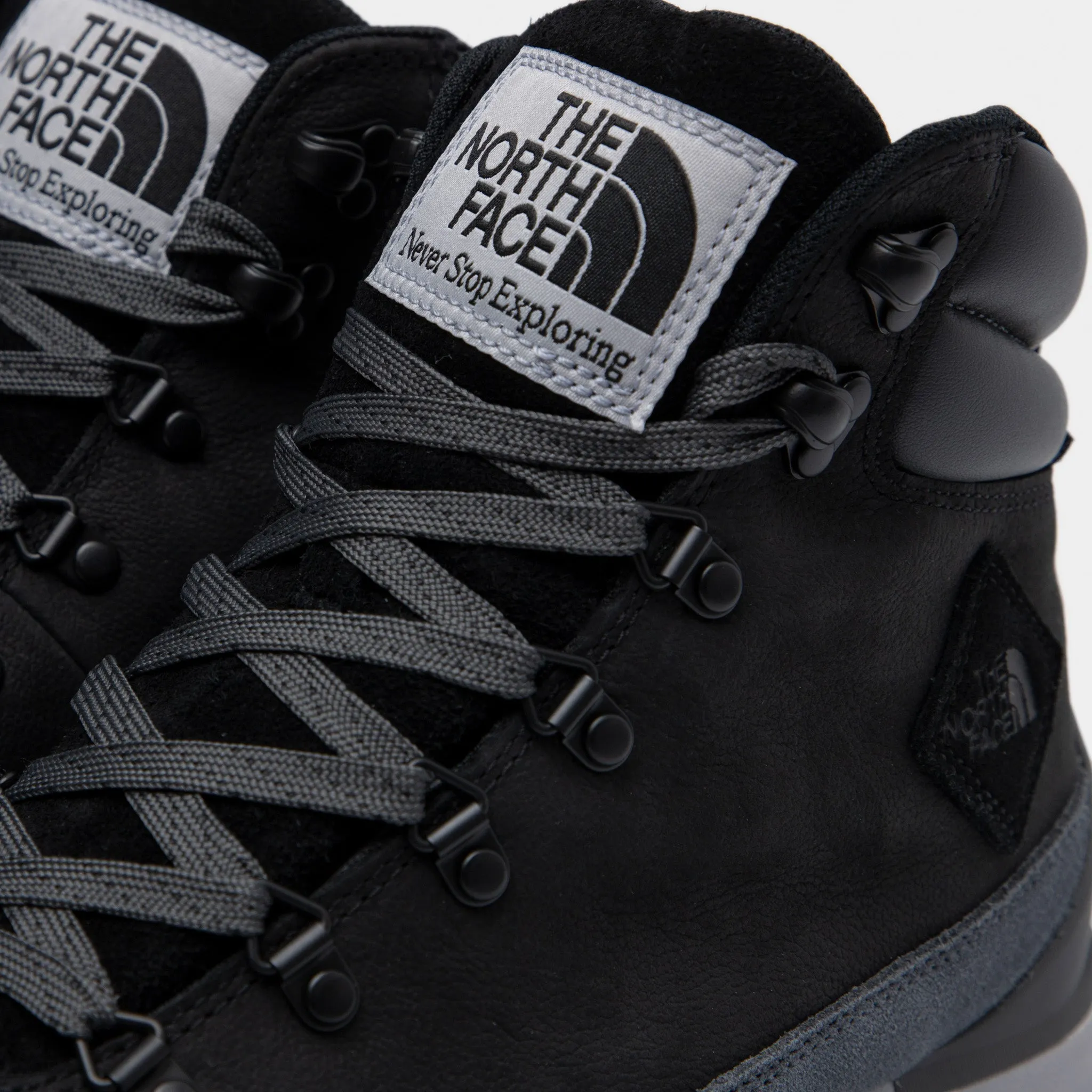 The North Face Back-To-Berkeley IV Leather Waterproof Boot TNF Black / Asphalt Grey