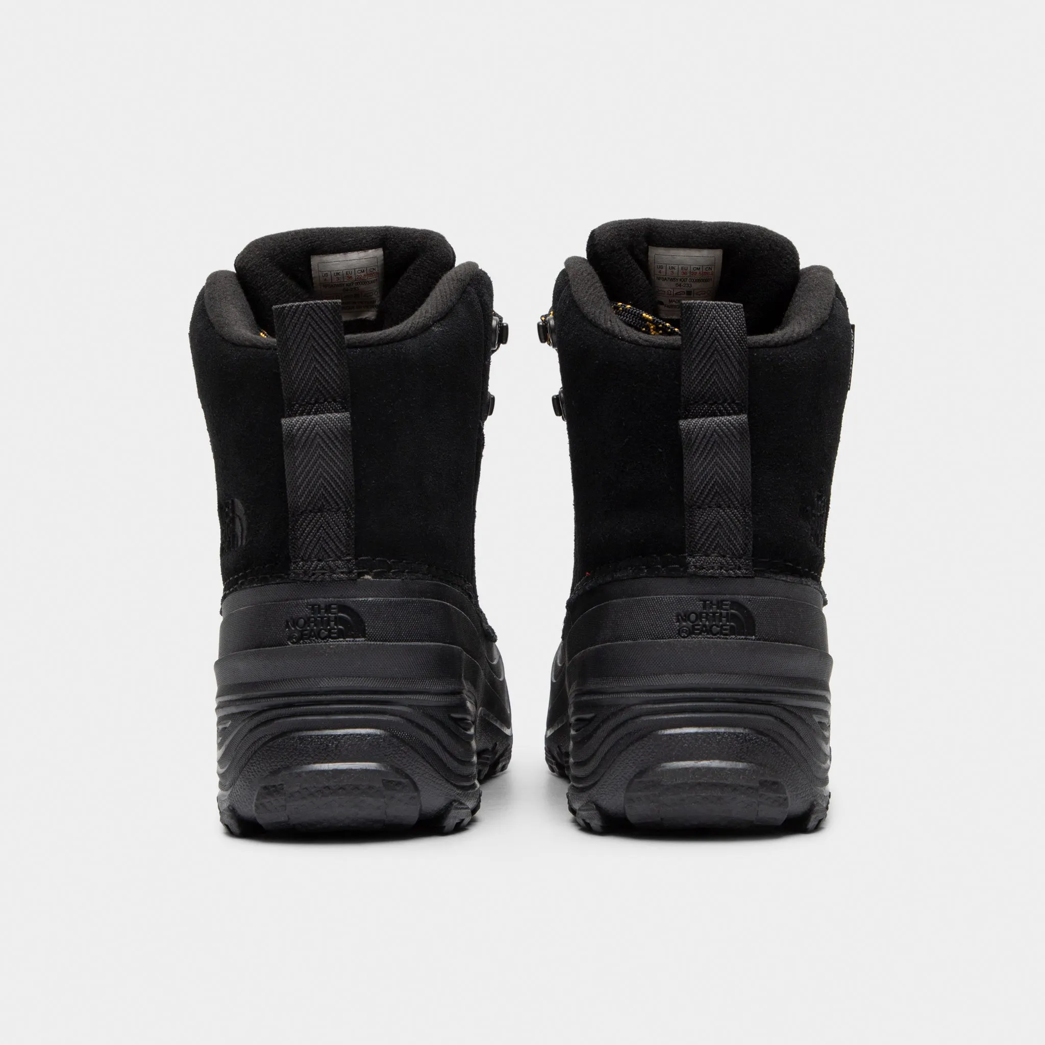 The North Face Juniors' Chilkat V Lace Waterproof Boot TNF Black / TNF Black