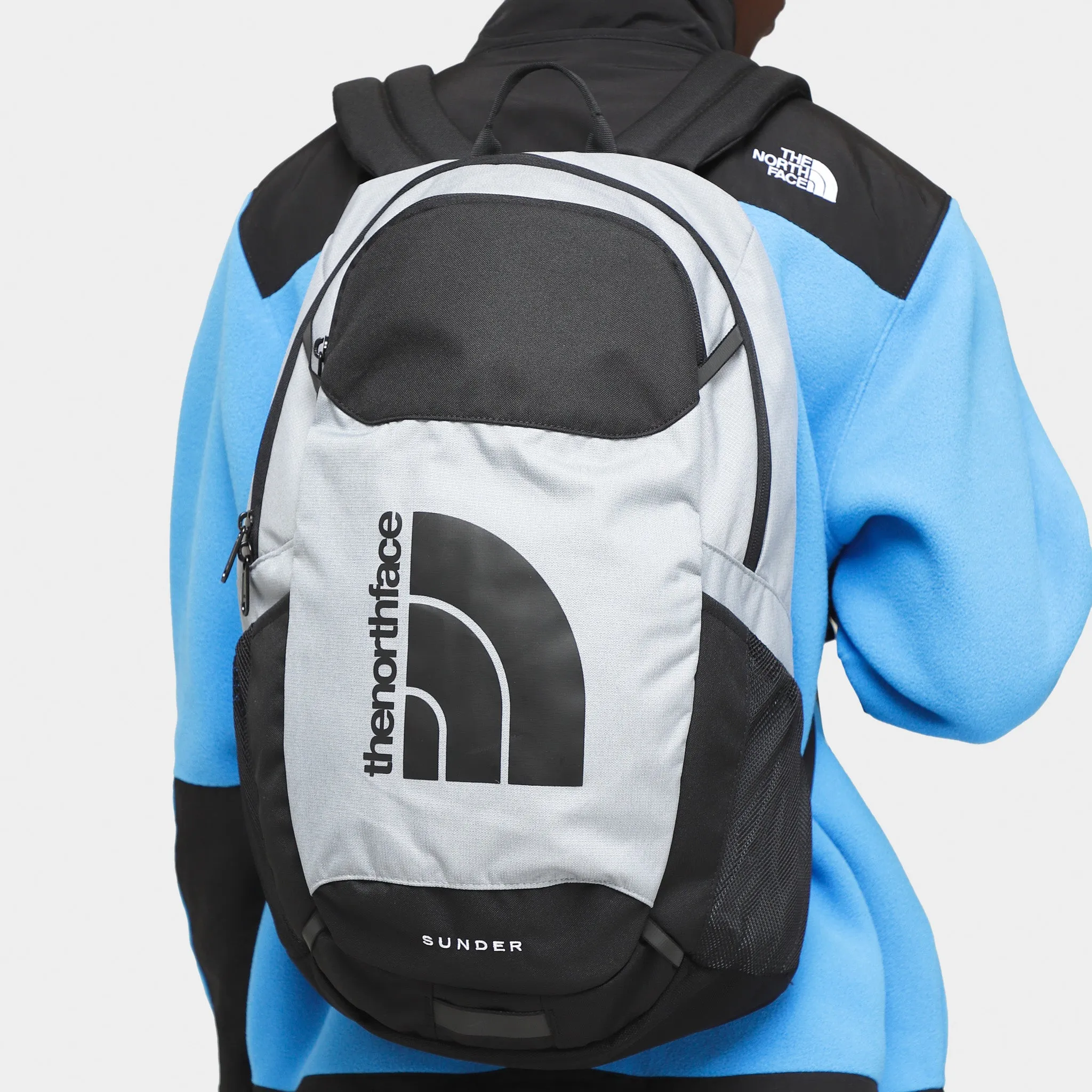 The North Face Sunder Backpack Mid Grey Heather / TNF Black